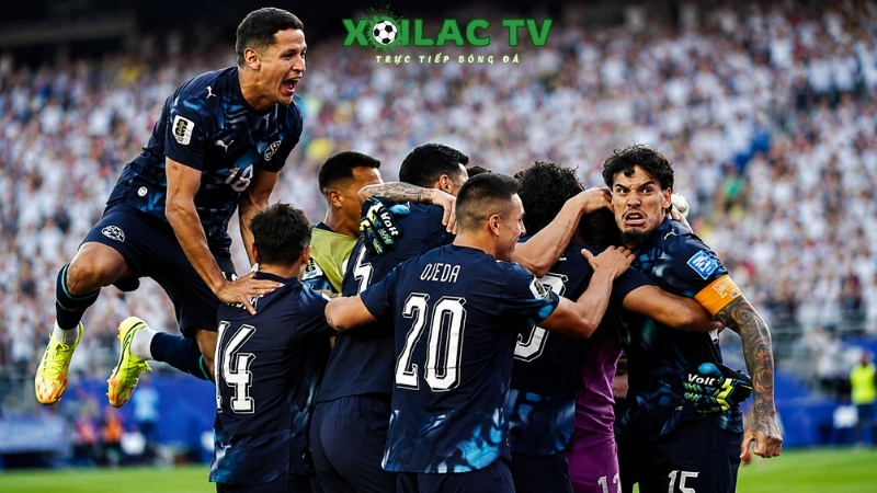 Paraguay tiến vào vòng 16